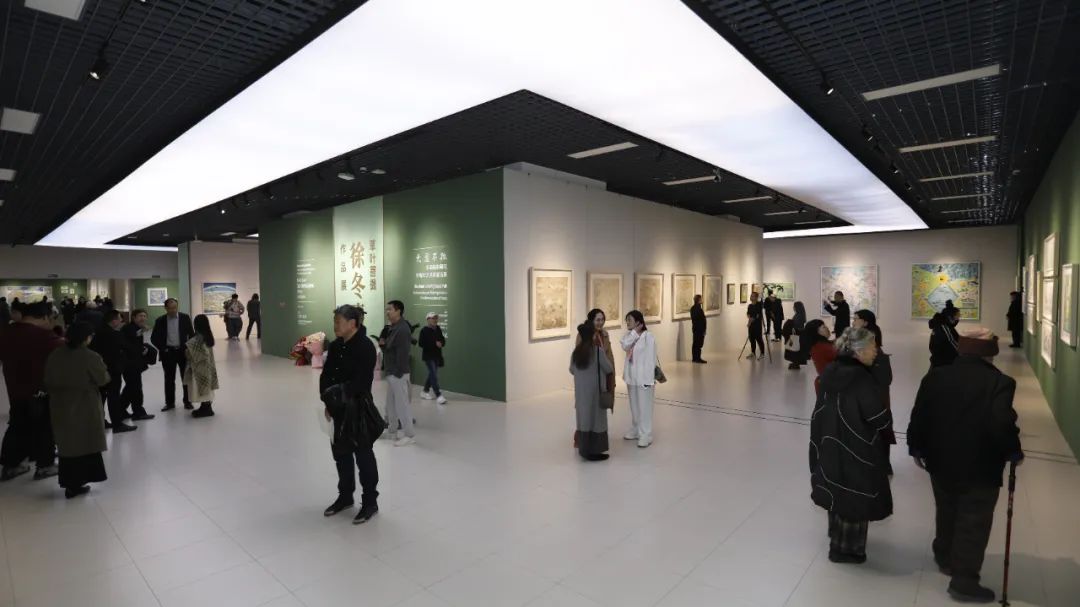大道不孤——中国国家画院中青年艺术家邀请展：草叶菩提——徐冬青作品展在京举办
